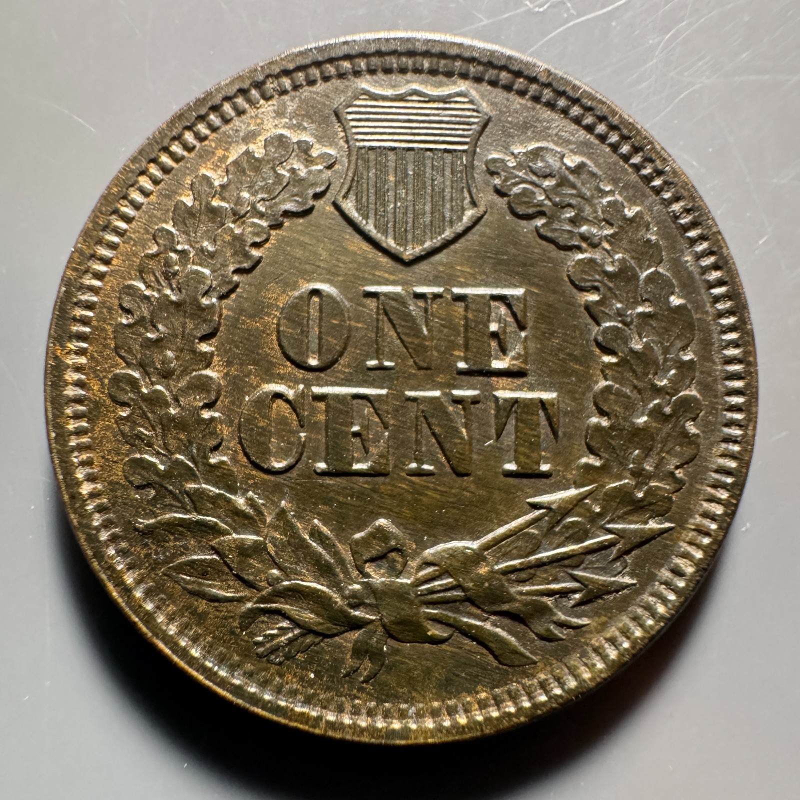 1865 Indian Cent Fancy 5 C419