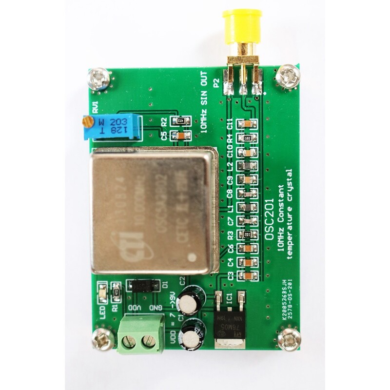New 10MHz OCXO Frequency Standard Reference Module Board 10MHz Output For Radios