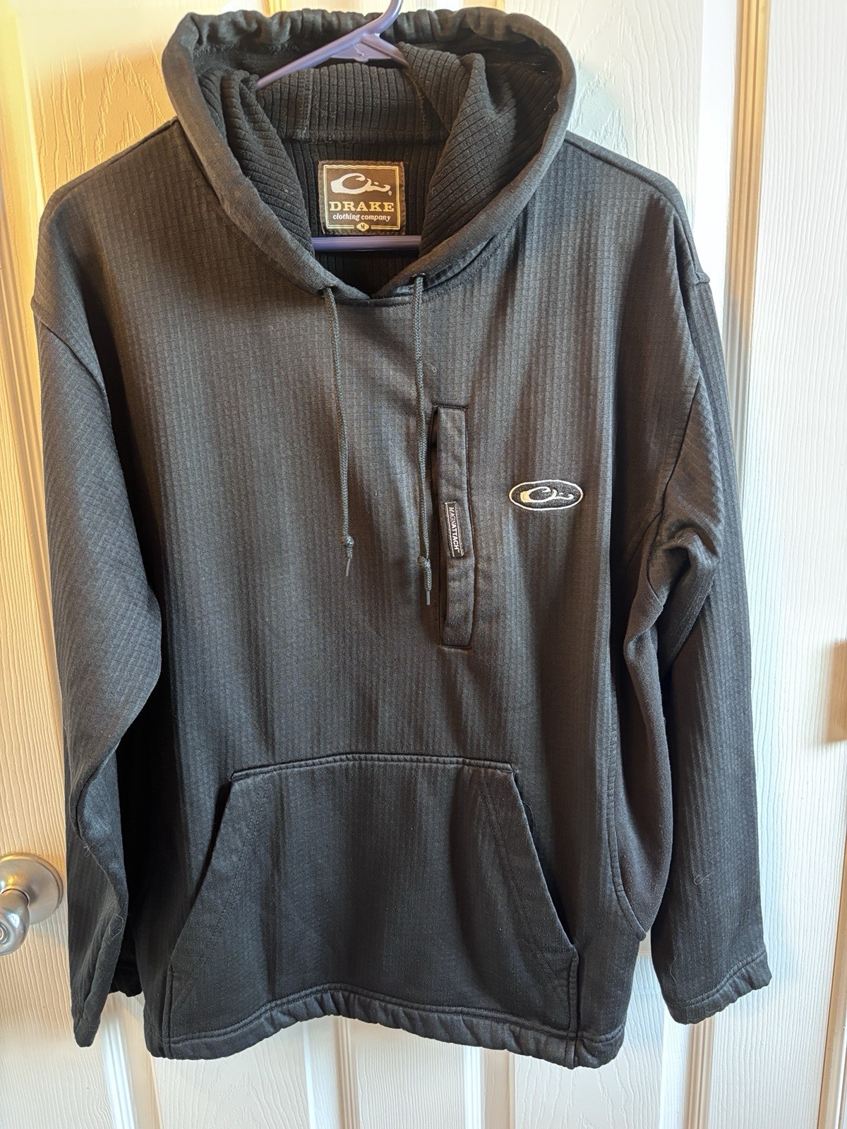Drake Waterfowl Hoodie Black Men's Medium