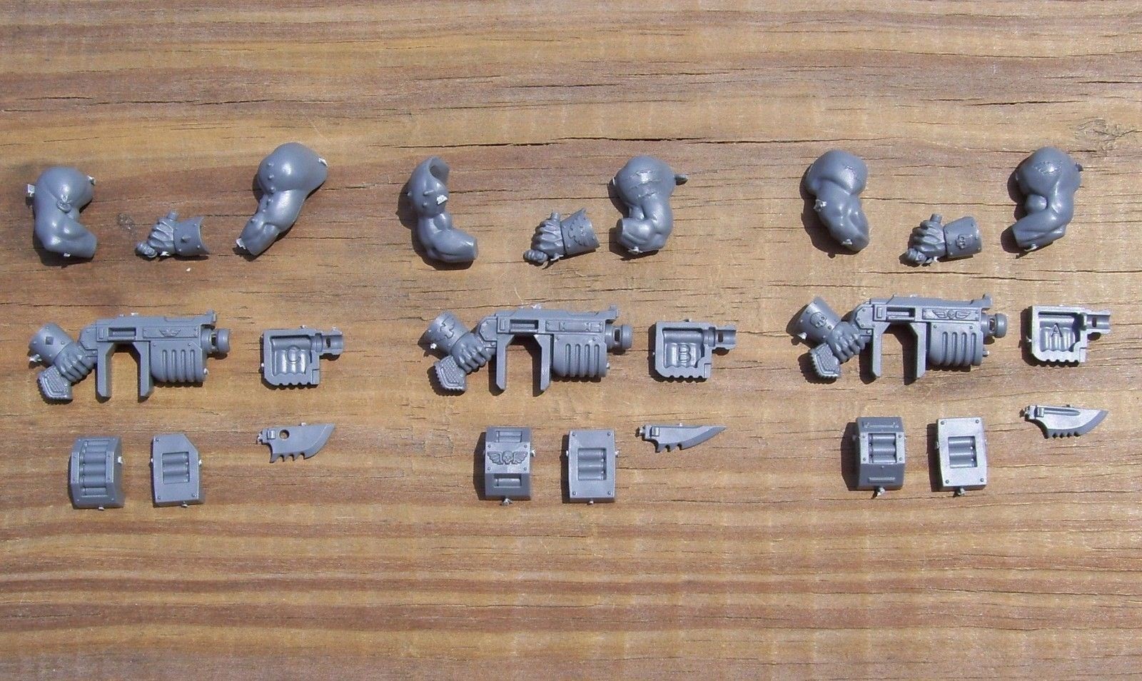 40K Astra Militarum Bullgryn/Ogyrns Ripper Gun Arms Bits 3 Bitz