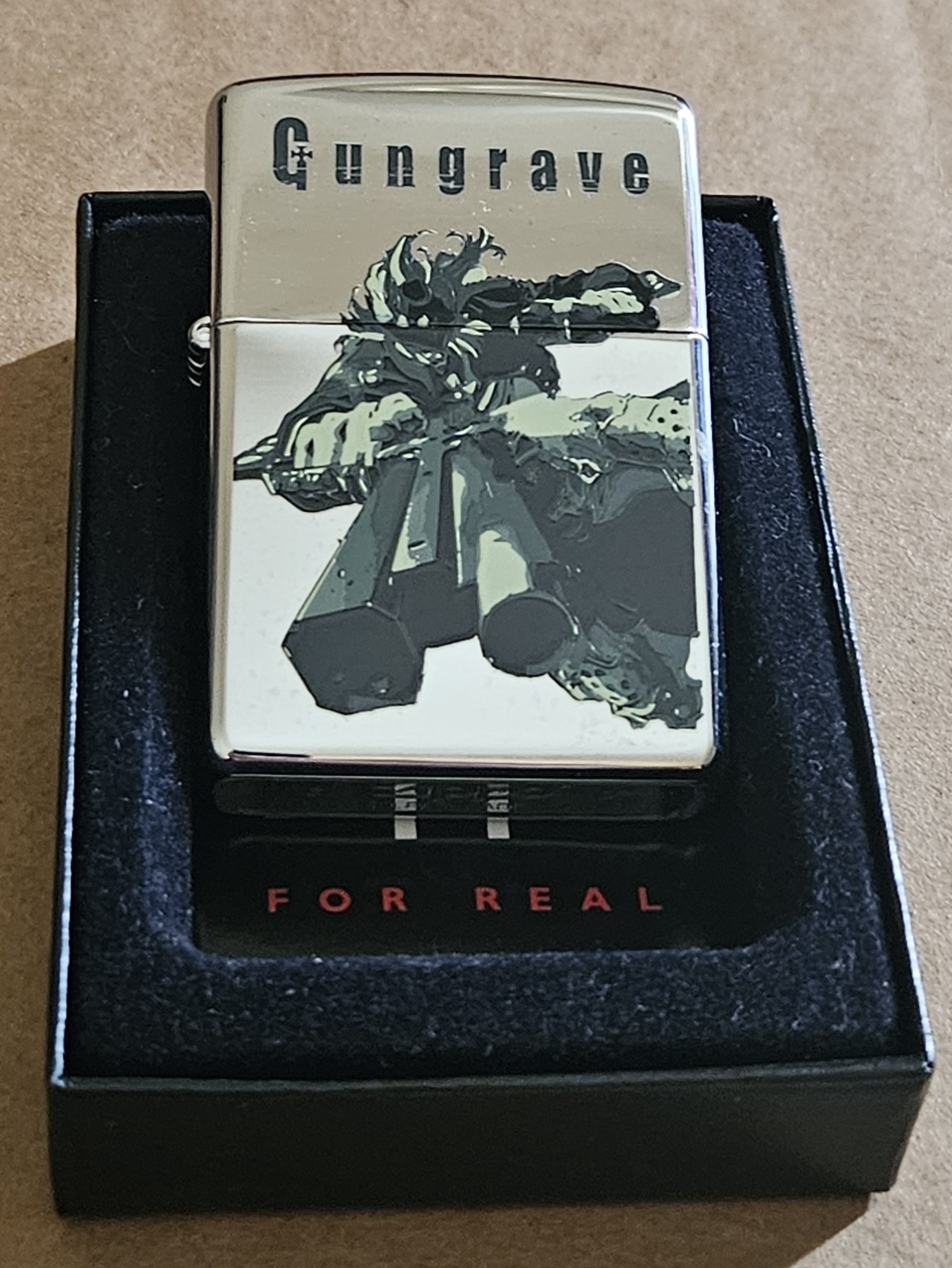 Dark Horse Gungrave Zippo Lighter – Brand New | Vintage Anime Collectible