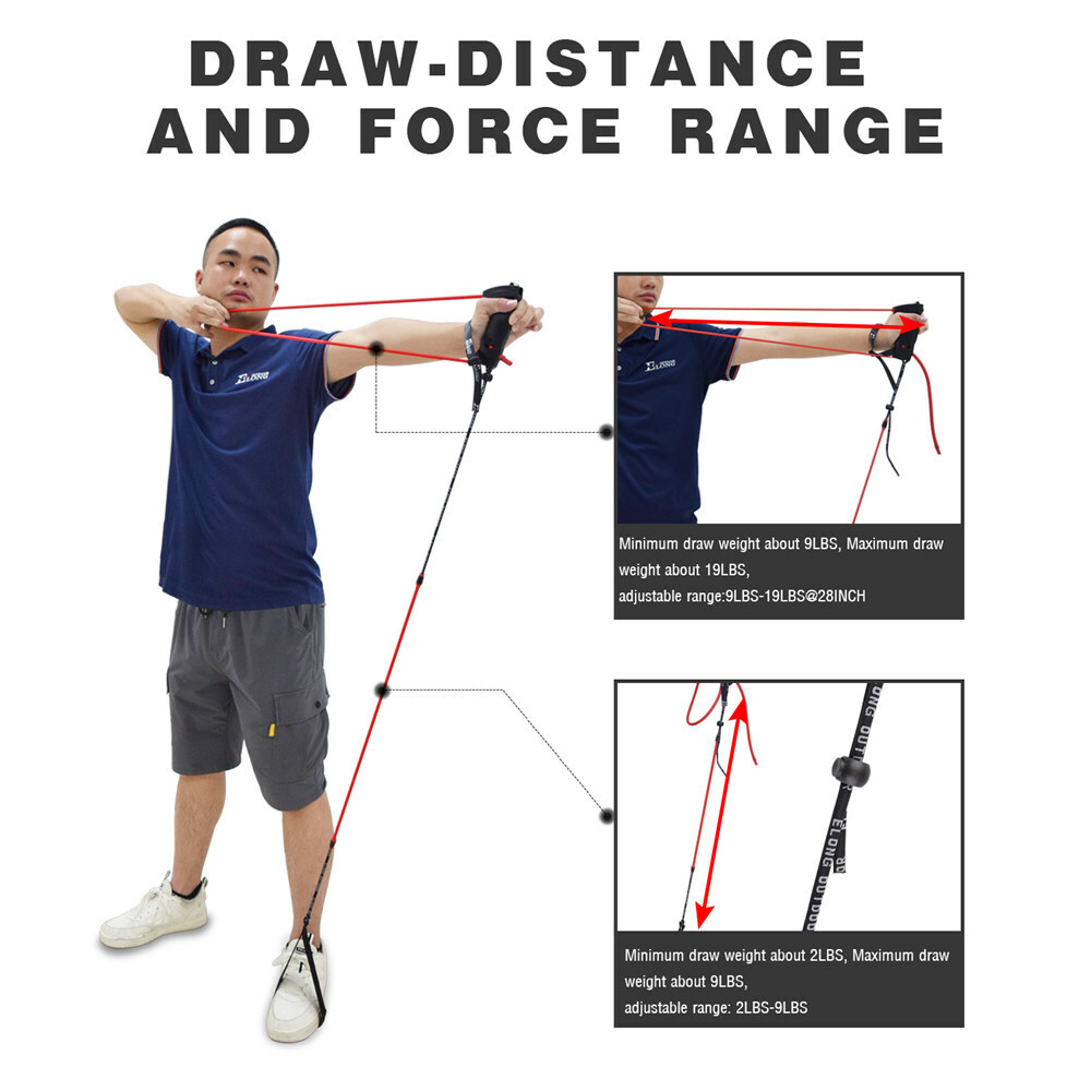 Archery Trainer Exercise Bow Riser Strength Practice Puller Equipment Adjustable