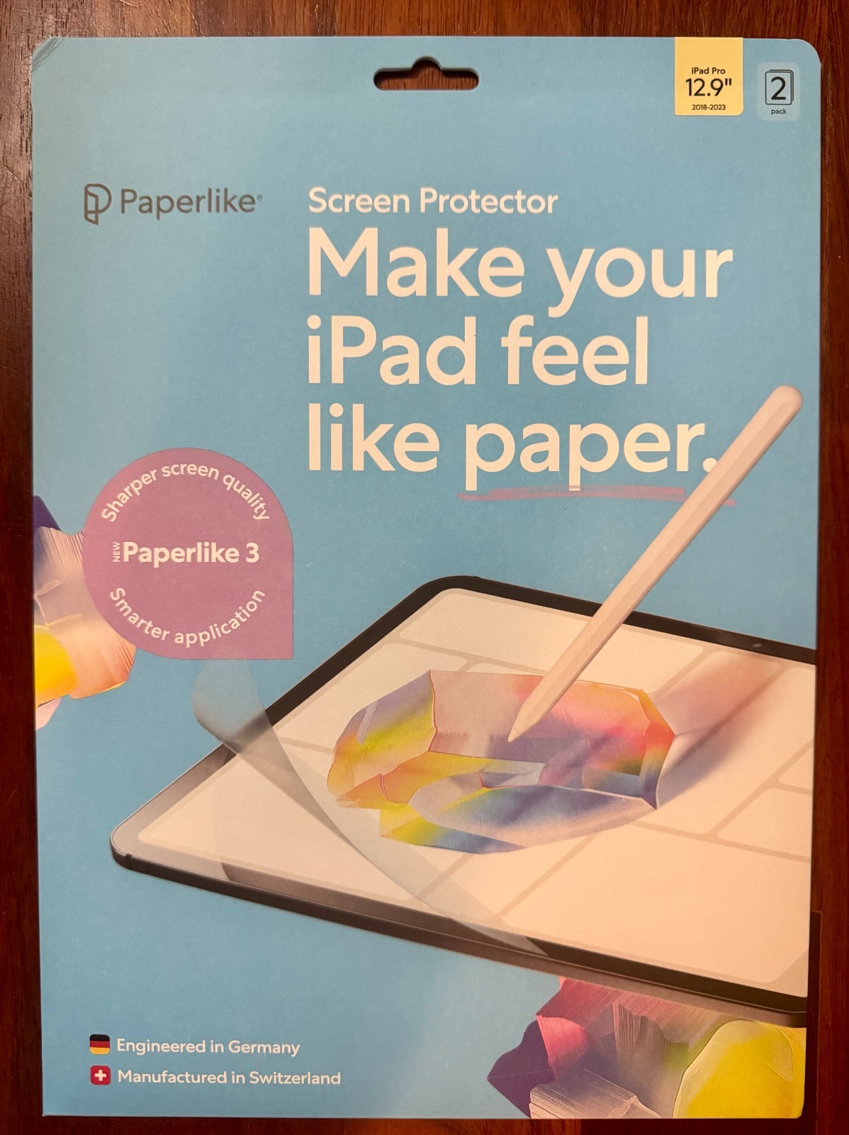 [NEW] Paperlike 3 Screen Protector 2-pack for iPad Pro 12.9"