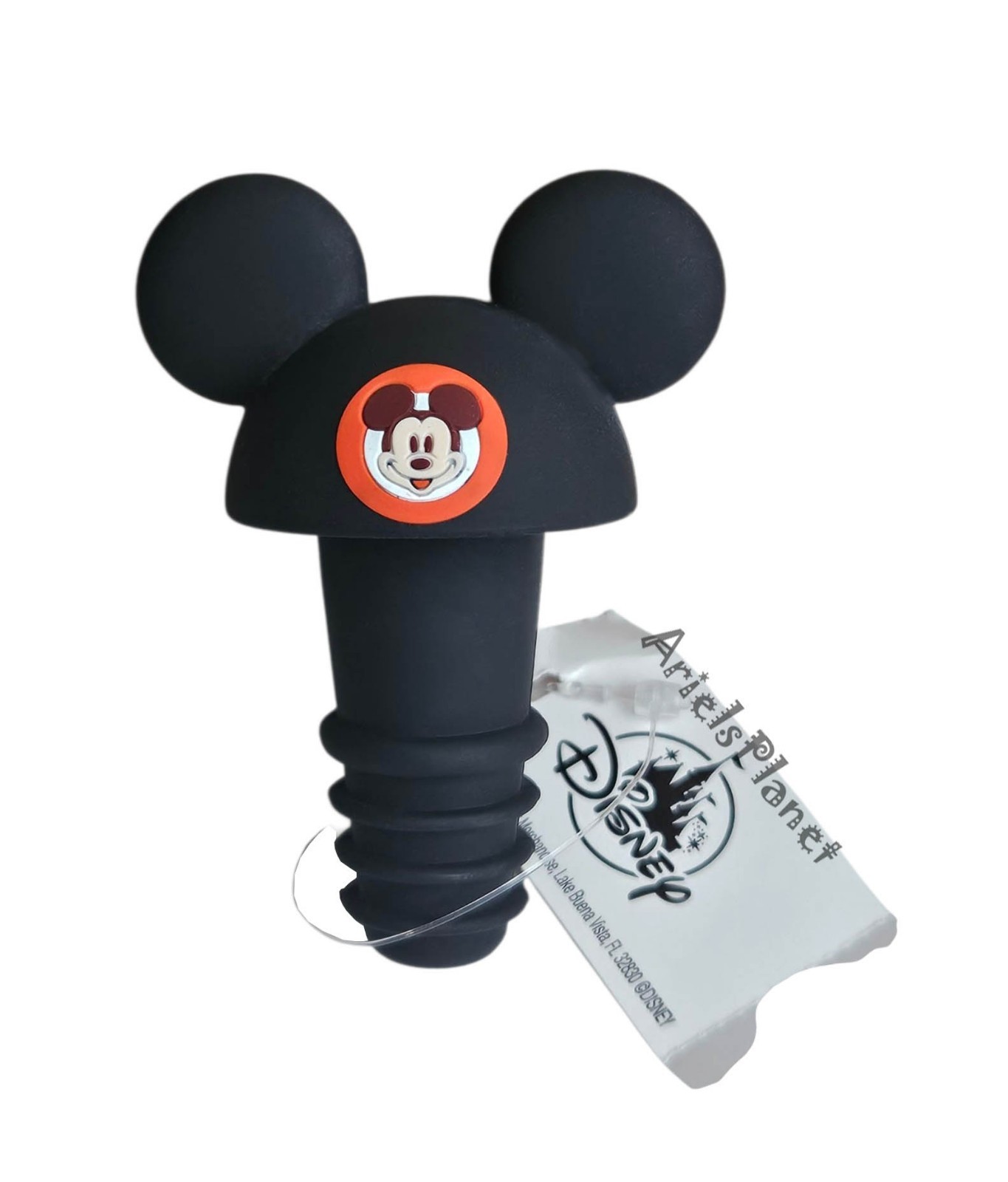 Disney Parks Mickey Mouse Ear Icon Rubber Bottle Stopper
