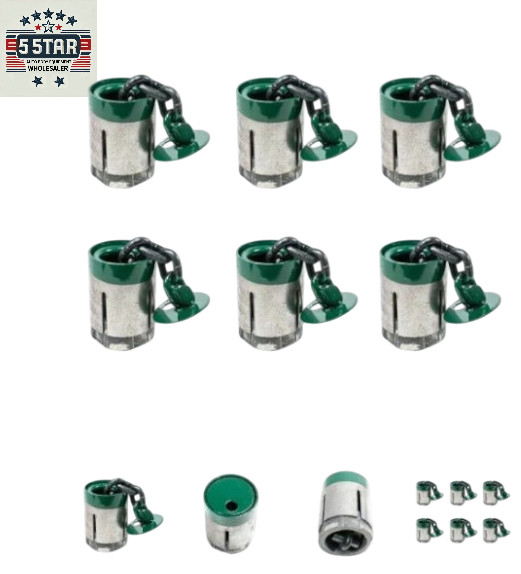 PACK OF 6 Floor Anchor Pots Auto Frame Machines and Pulling Posts Anchoring pots