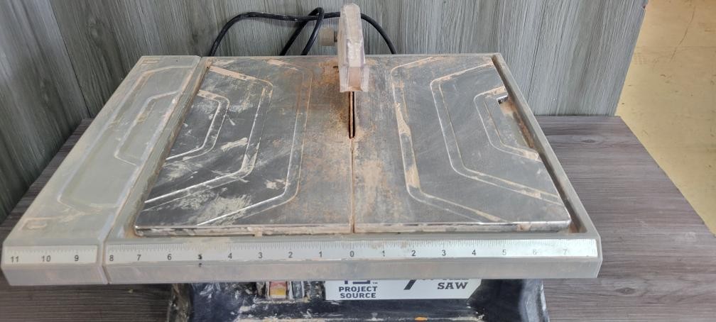 PROJECT SOURCE 2590044 TABLE TOP TILE SAW (PSO040366)