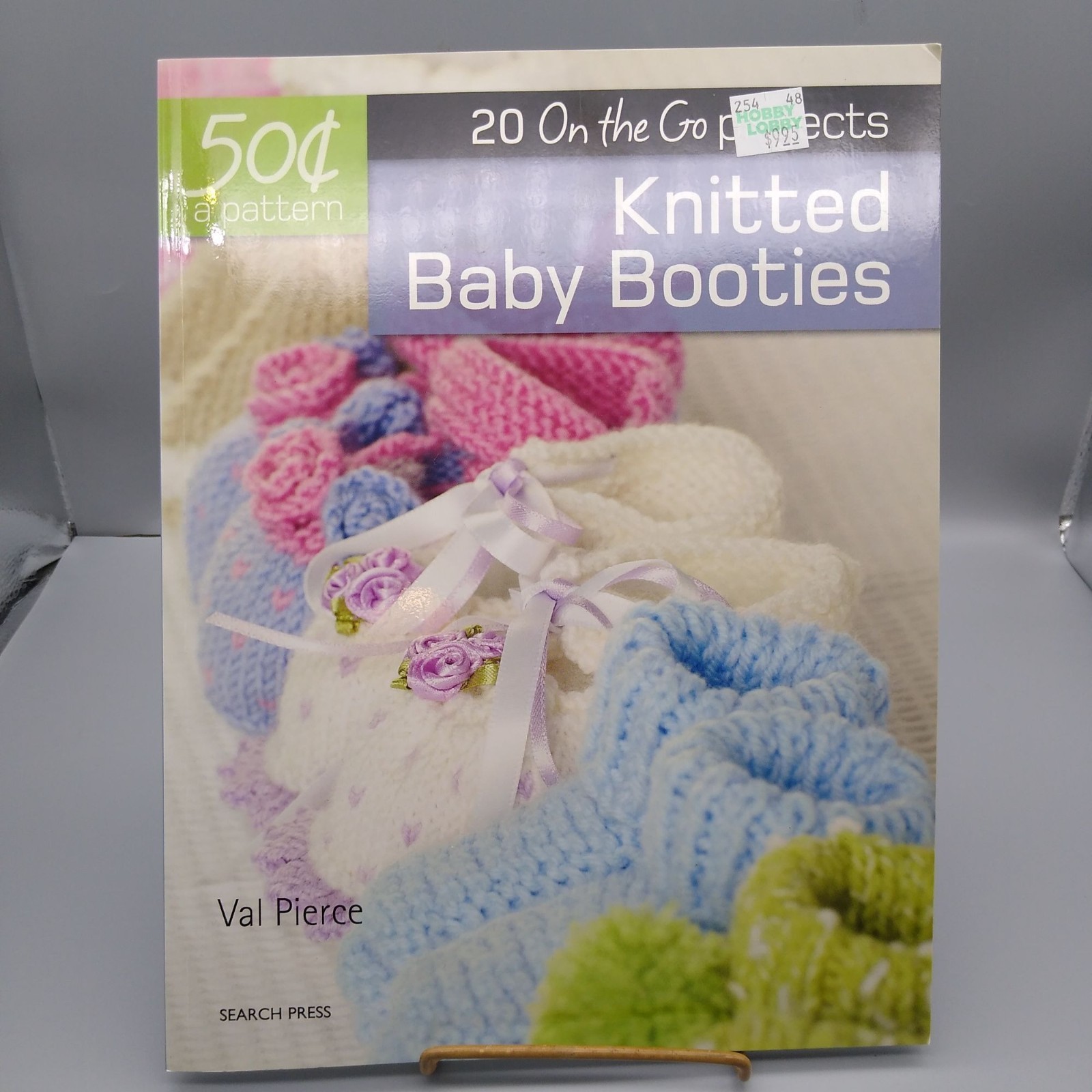 Knitted Baby Booties 20 On the Go Projects by Val Pierce 2017, 50 cents a Patter
