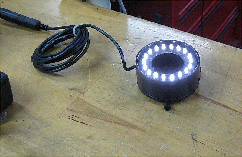Vision Inspection Camera White LED Ring Light - RL01B-00EH by August Technology
