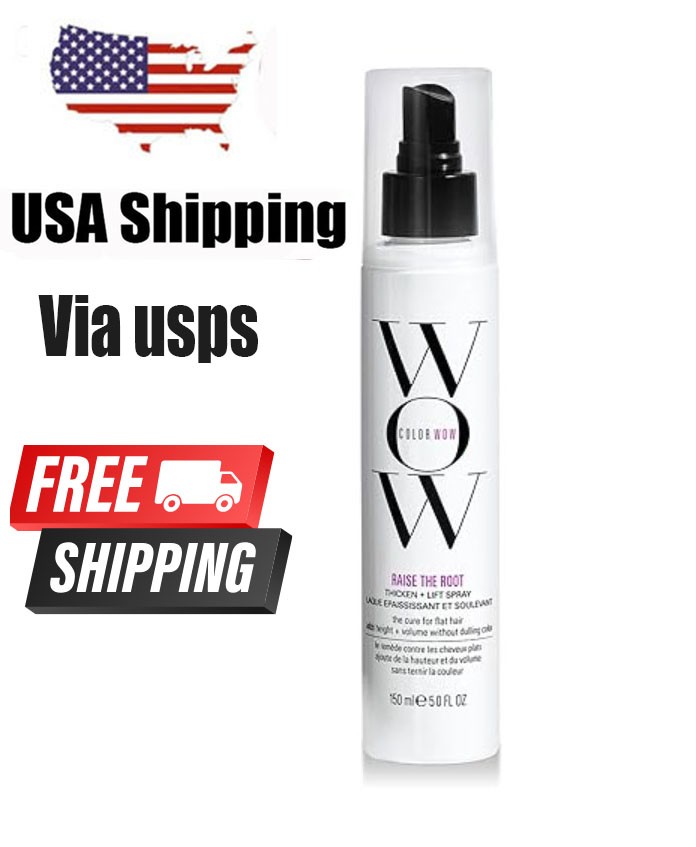 COLOR WOW Raise the Root Thicken + Lift Spray - All-Day Volume for Fine 5 OZ