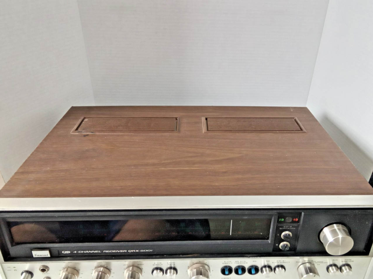Sansui QRX-5001 4-Channel Quadraphonic Stereo Receiver - Working! TESTED!!!