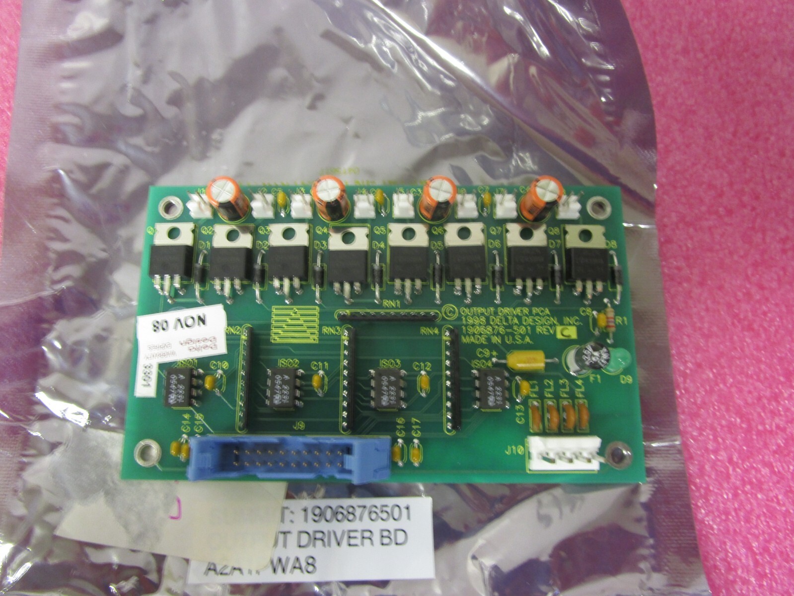 NEW Delta Design 1906876-501 Rev C Output Driver PCA Board Summit 1906876501