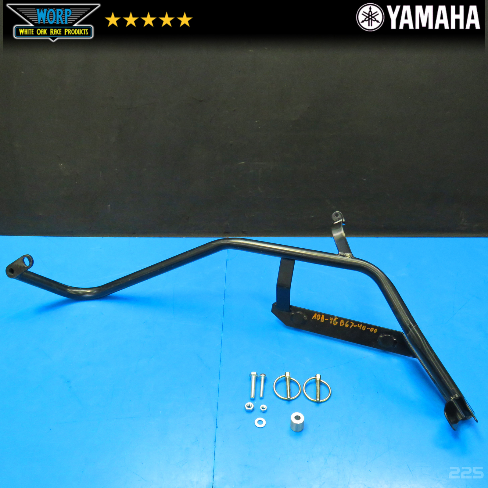 GENUINE OEM YAMAHA ATV SCABBARD MOUNTING BRACKET STAY ABA-4GB67-40-00