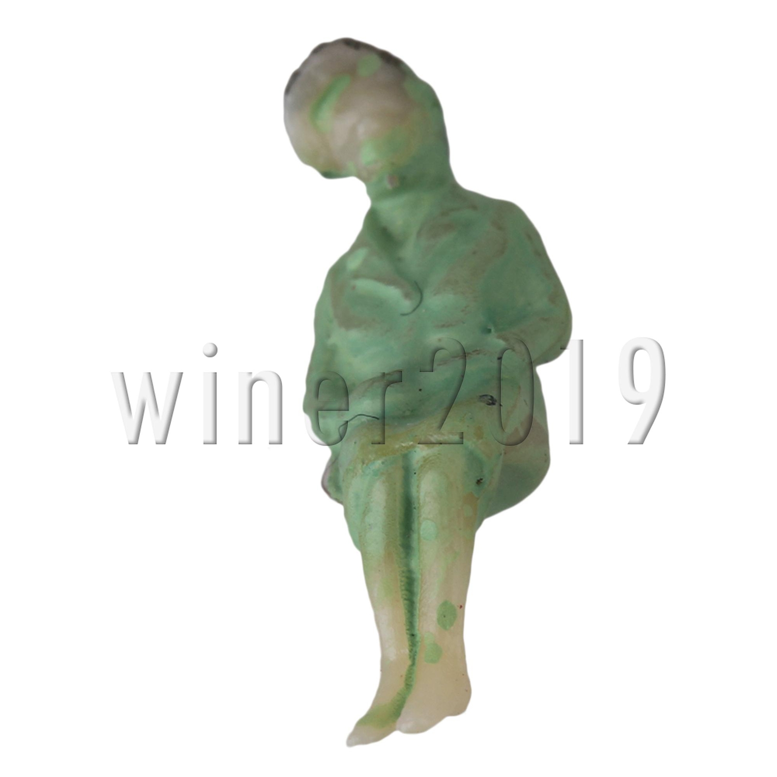 100Pieces Scale 1:100 Plastic Painted Seated People Figures Model Multicolor