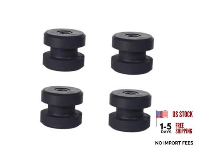 Ø1.37”*1.18” Rubber bushings,Rubber Rear Track Bar Bushing Pack of 4