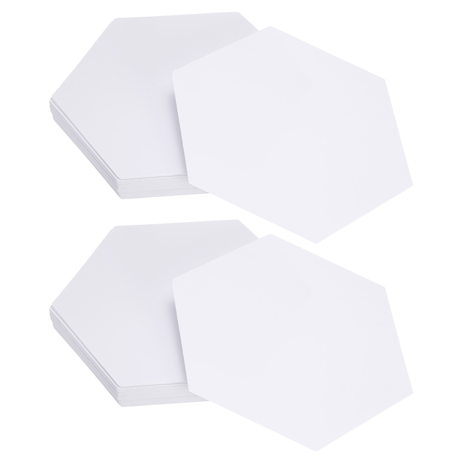 200pcs Hexagon 2.5-Inch Paper Piecing Paper, English Paper Quilting Template