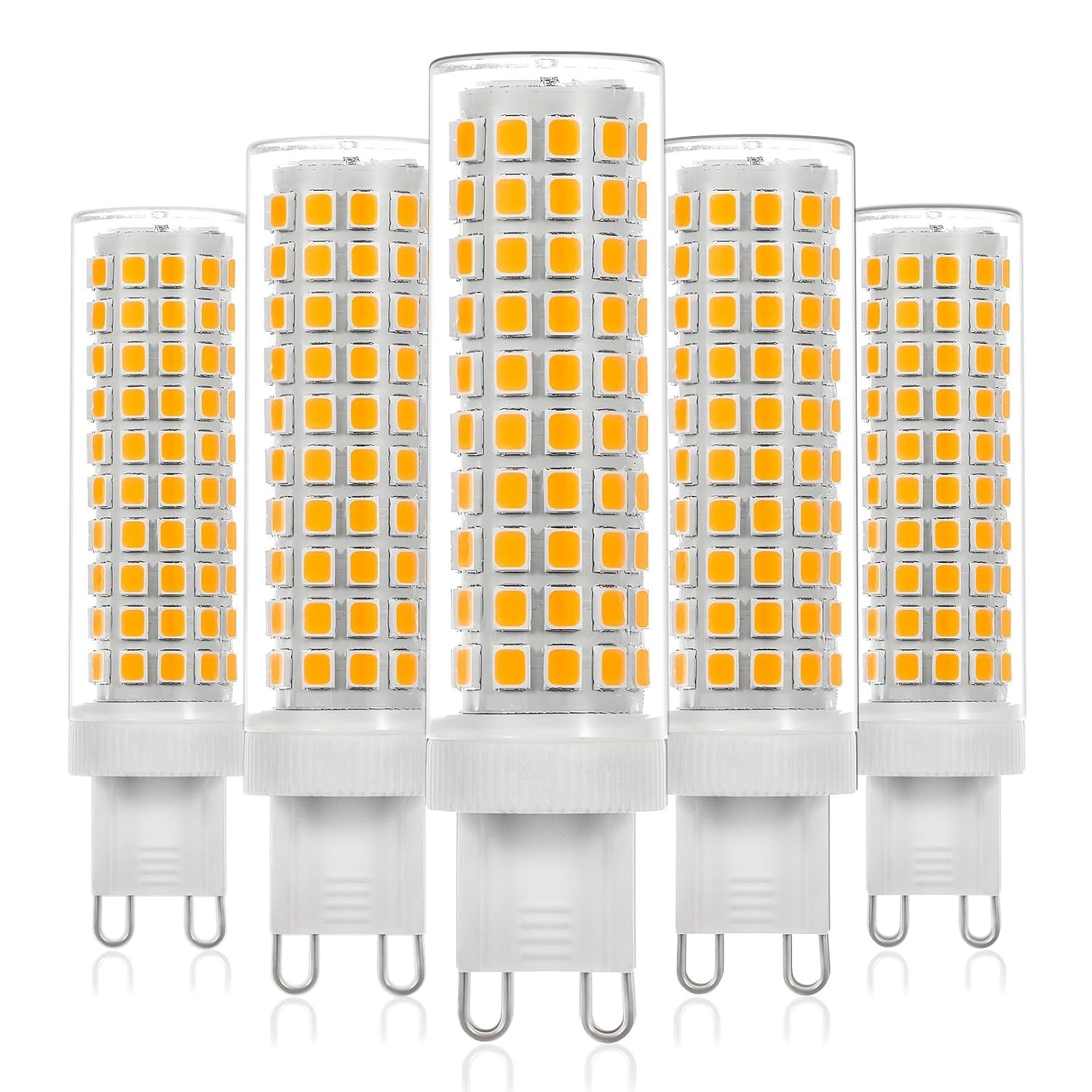 G9 LED Bulbs 10W 1250LM Super Bright 100W Halogen Equivalent Flicker Free