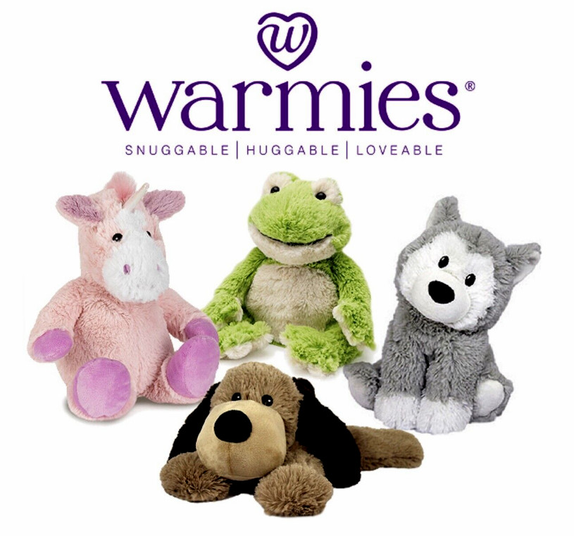 WARMIES Full Size 13" Microwavable Plush Stuffed Animals - Soft & Cuddly - NWT
