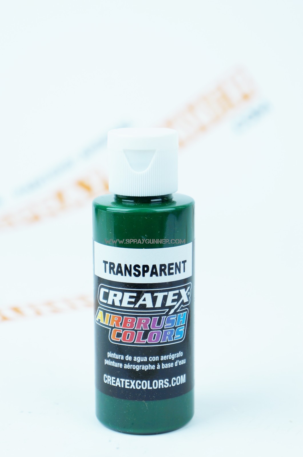 Createx Airbrush Colors 5109 Transparent Brite Green 2oz. water-based paint