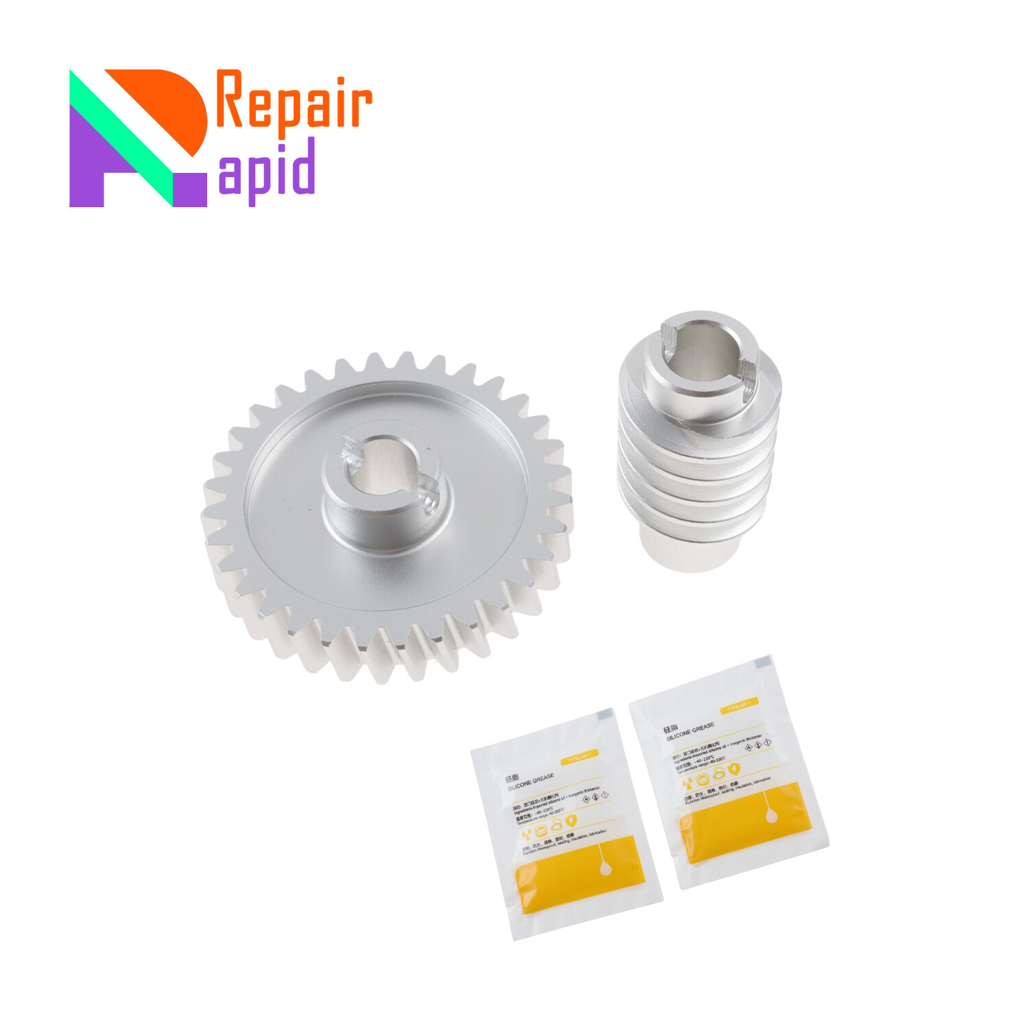 Aftermarket Aluminum Alloy Worm Gear & Worm Gear for Door Opener 7520D 4893OD