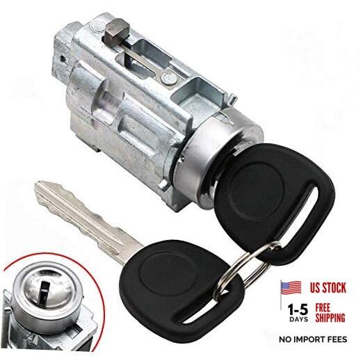 Ignition Lock Cylinder w/2 Keys Fits for Chevy Malibu Impala Olds Lock w/Keys