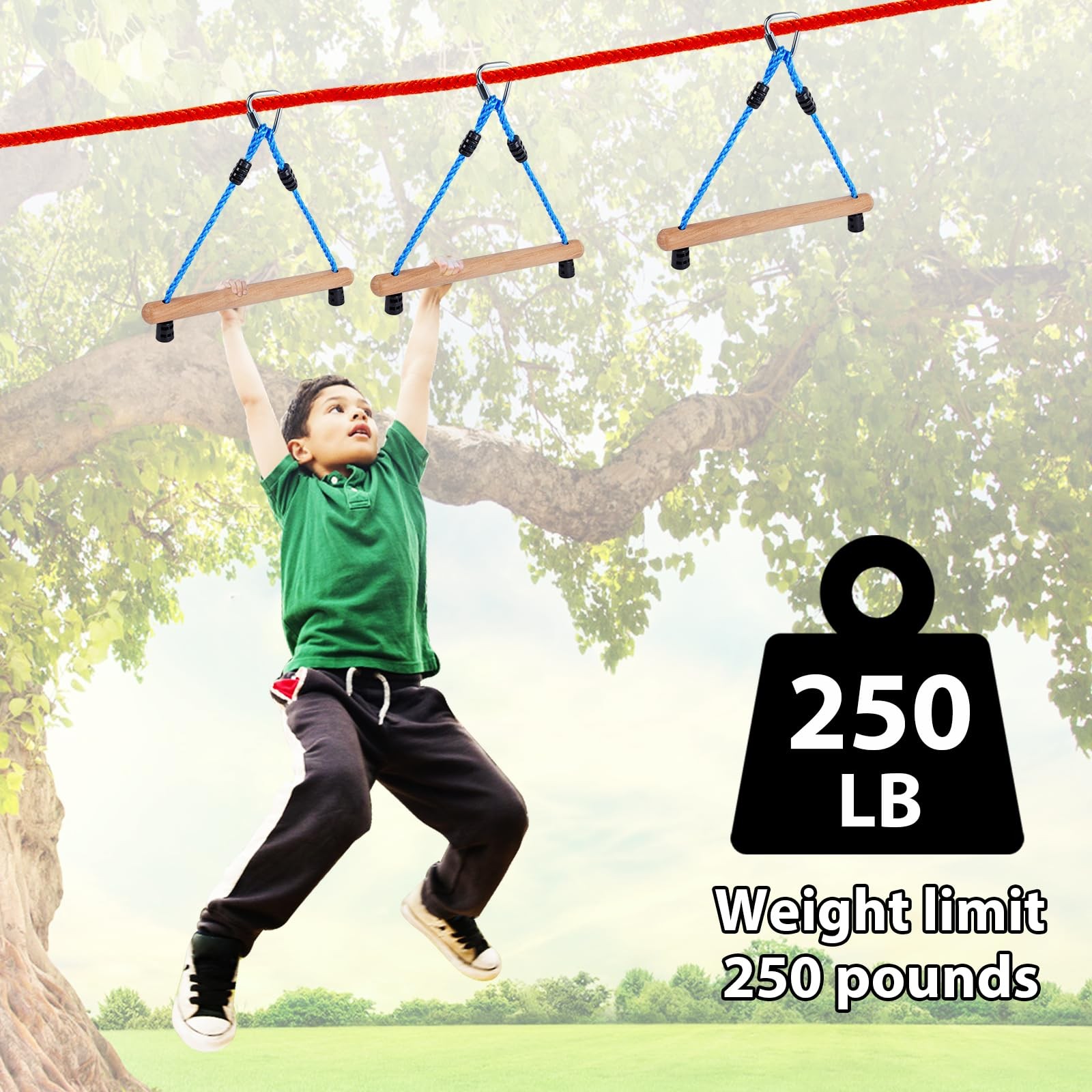 Ninja Monkey Bars, Monkey Bars for , Monkey Bars, Swing Accessory Sets, Obsta...