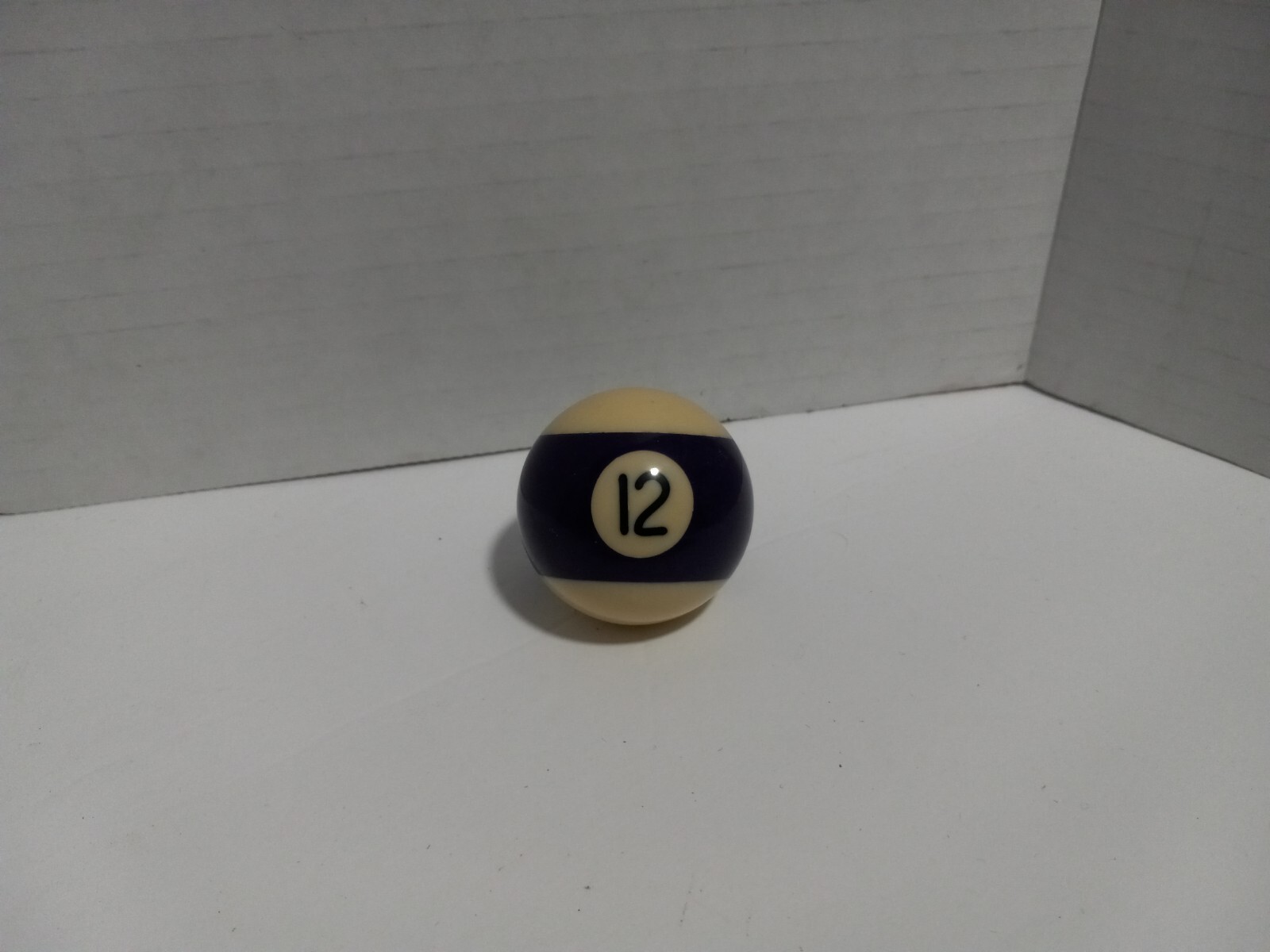 Replacement 1.5" Mini Billiard Pool Ball Purple Striped #12 Ball