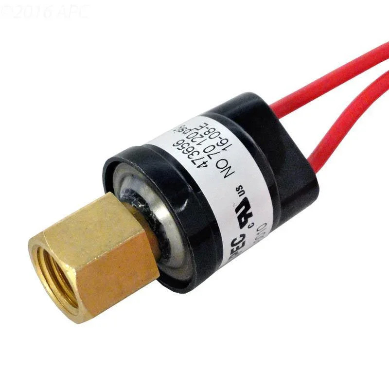 Low pressure switch