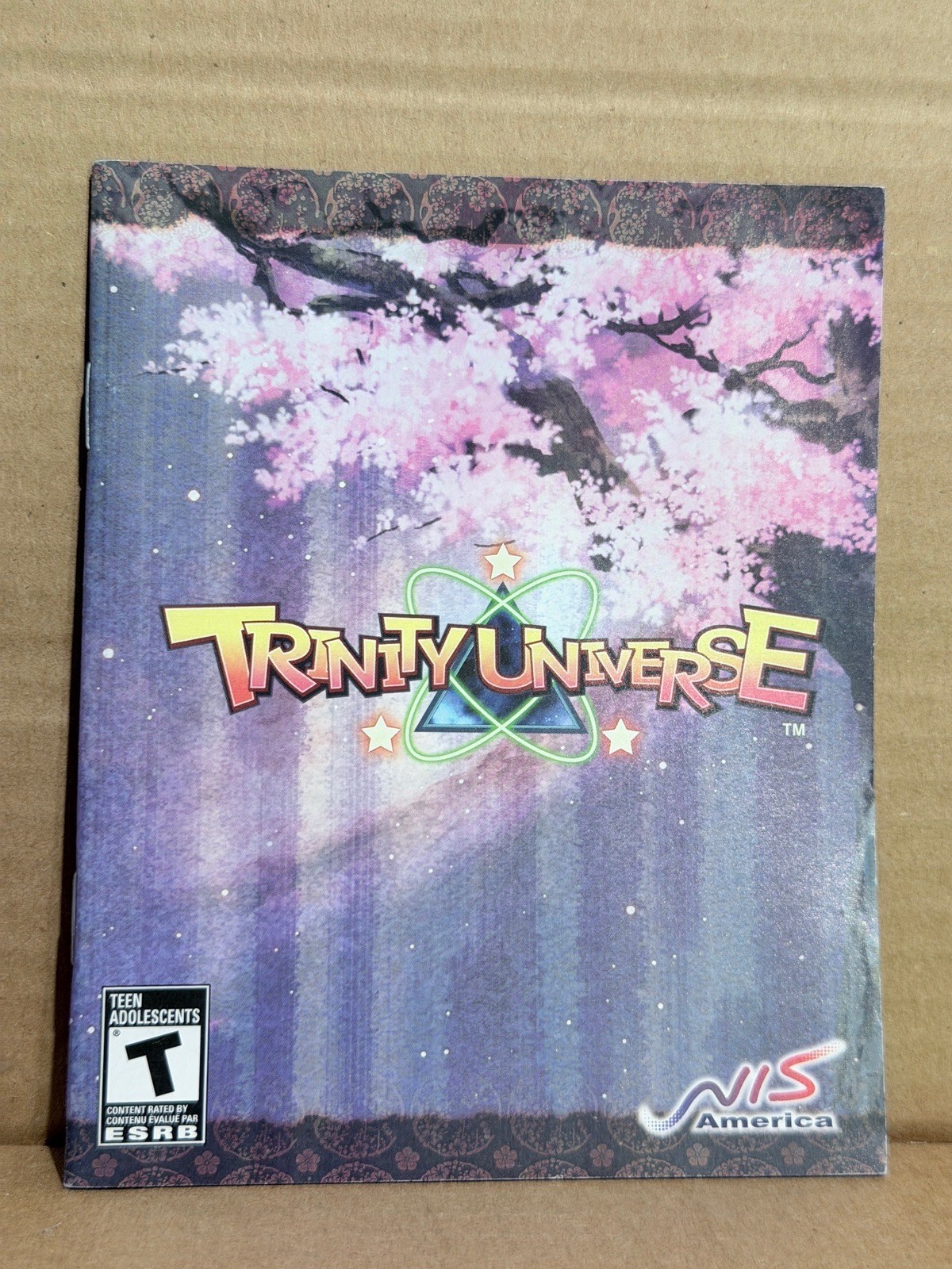 Trinity Universe Sony PlayStation 3  Game Manual Booklet Only No Game