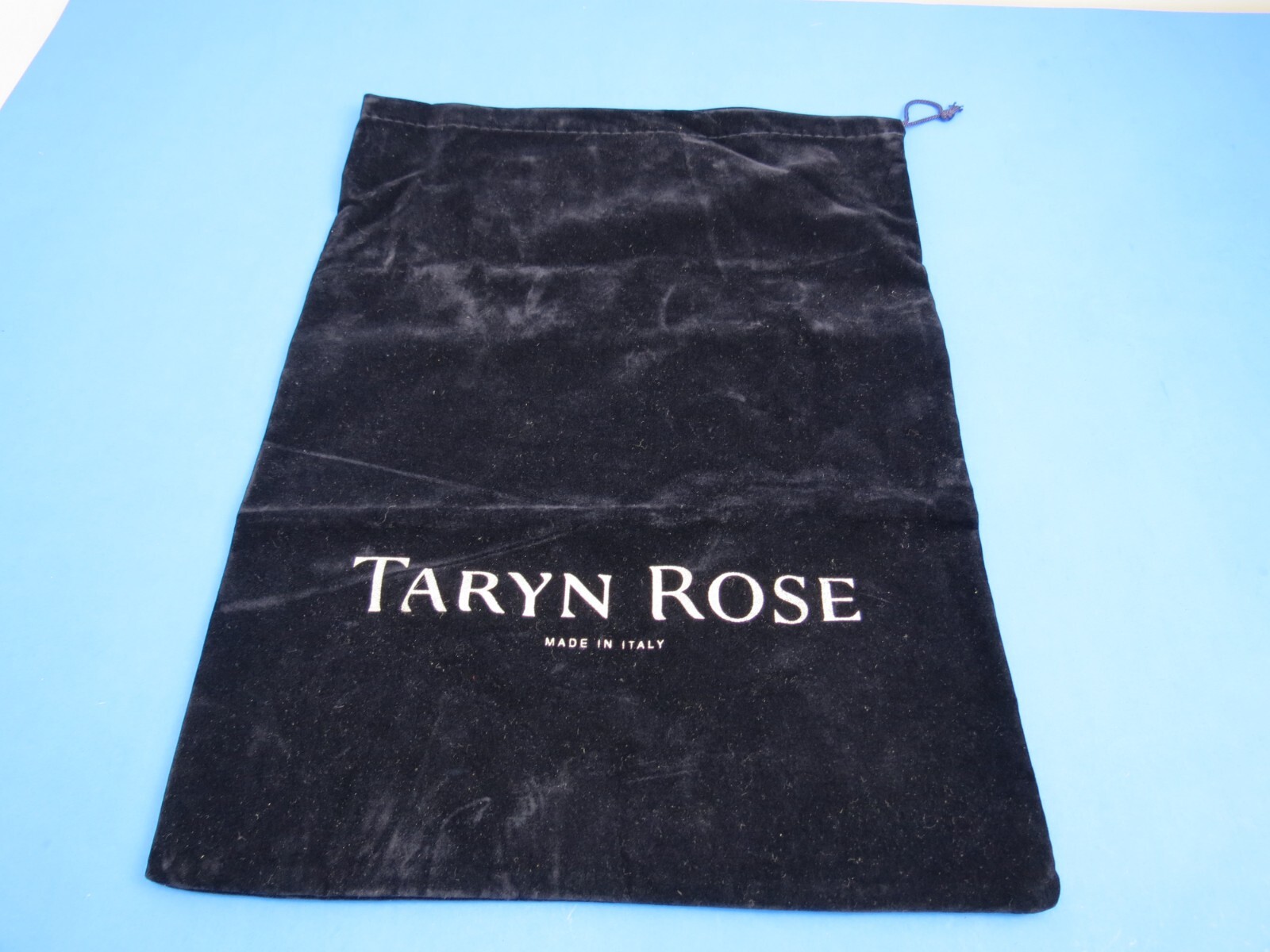 TARYN ROSE Drawstring Logo Dust Bag 10" x 14 1/4" Purse Shoes Storage Cover EUC