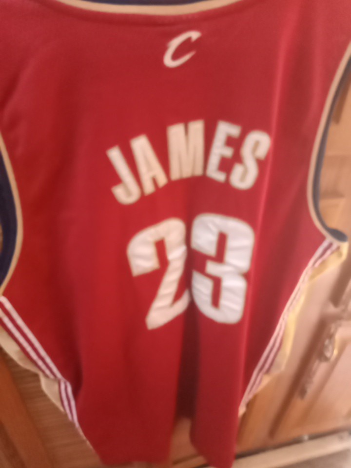 LeBron James Cleveland Jersey Number 23 Size 52