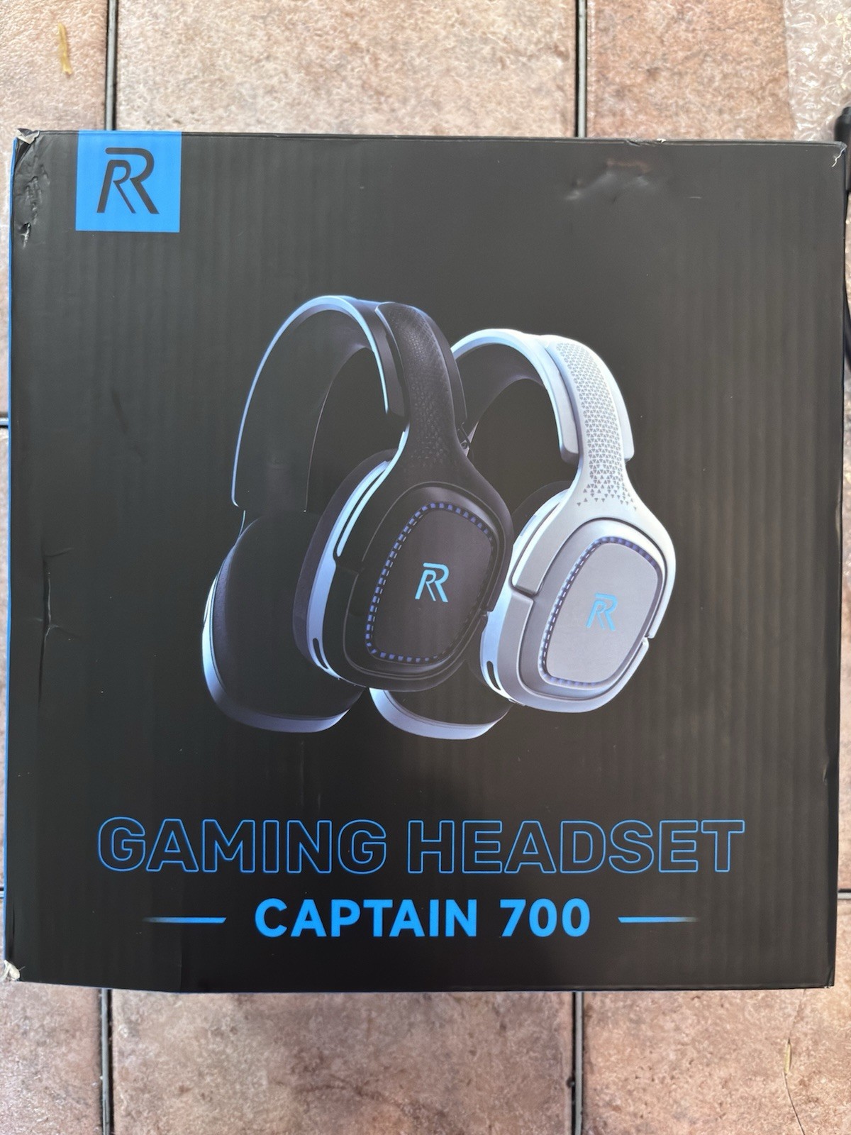CAPTAIN 700 Wireless Gaming Headset LED Lighting USB Receiver Mint