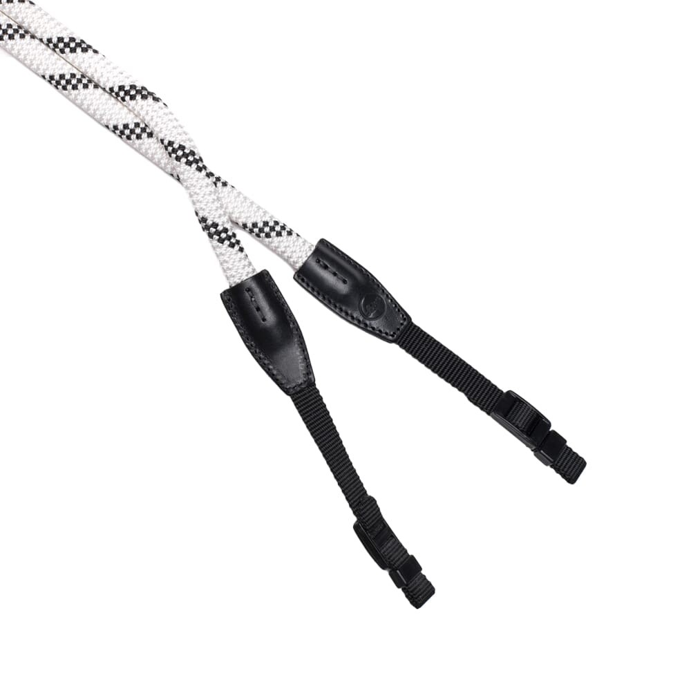 Leica 100cm White & Black Double Rope Camera Strap (19643)