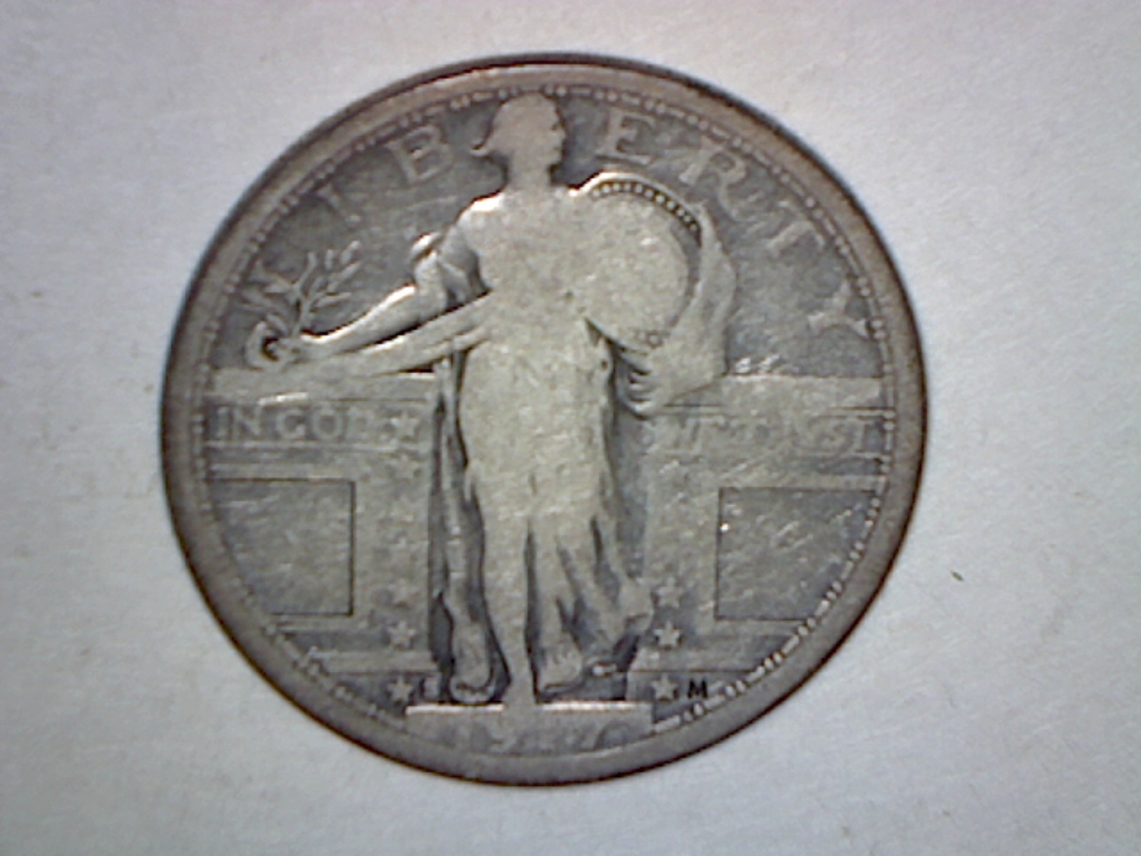 1917-S TYPE 1 STANDING LIBERTY QUARTER GOOD