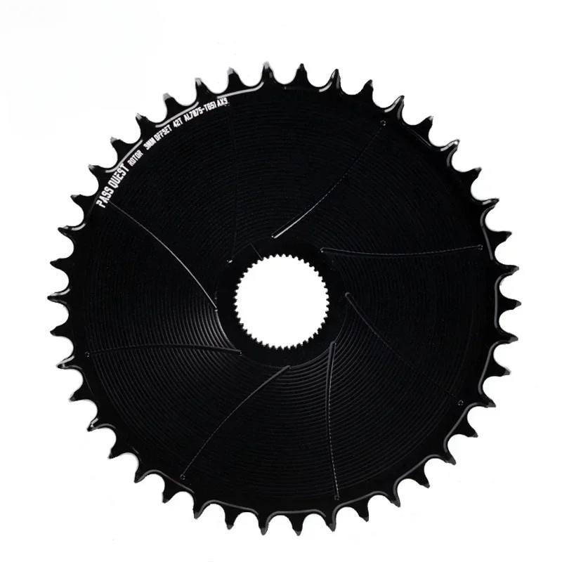 3mm Offset Narrow Wide Chainring for Gravel Bike Direct Mount Crank Chain 42-54T