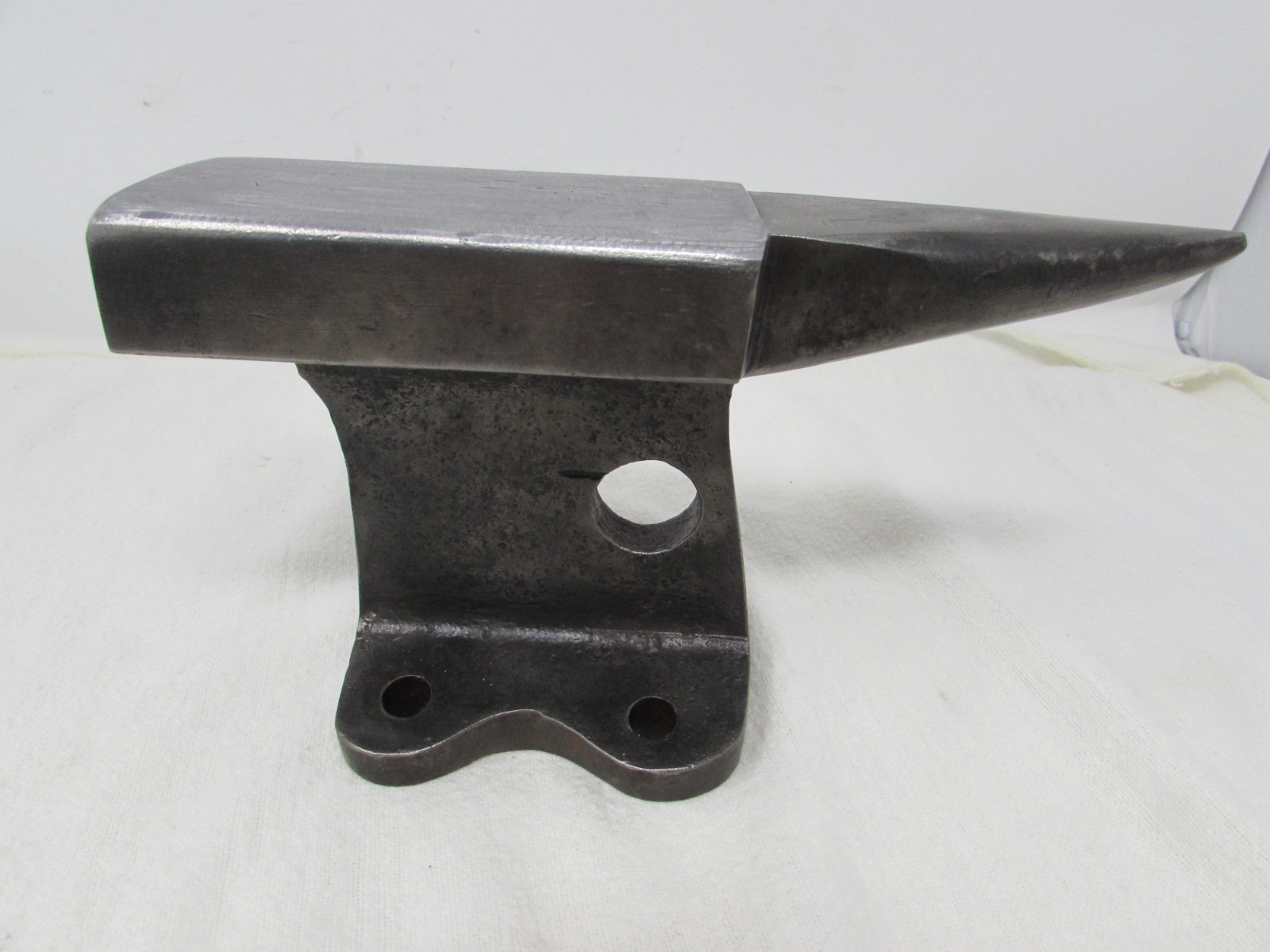 Very Well Made Vintage 7.4  lb. Jewelers Anvil Signed by the Maker J L Hughart