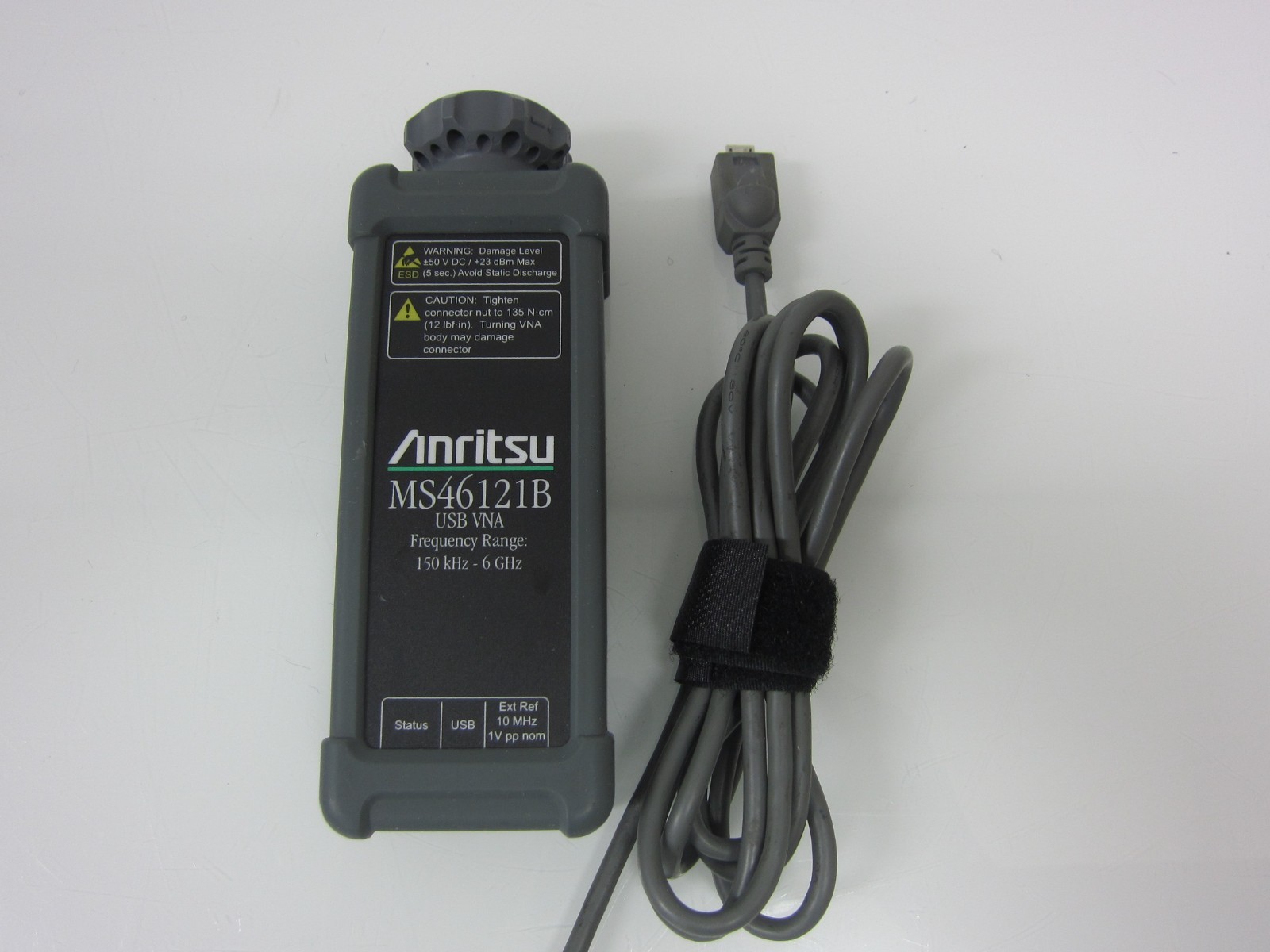 Anritsu 1-PORT USB ShockLine Network Analyzer MS46121B,Opt006, 6GHz, 1746470
