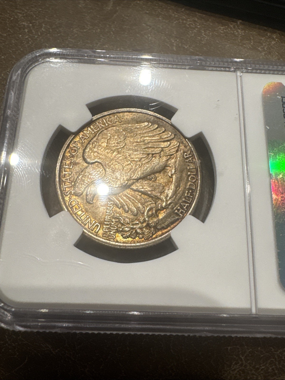 1937 Walking Liberty NGC MS64 Beautiful Toner