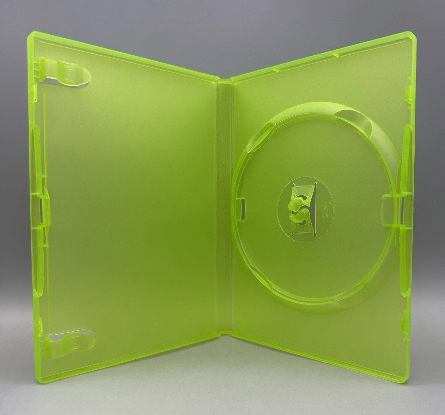 XBOX 360 Empty Game Case Replacement Clear Green High Quality - BRAND NEW