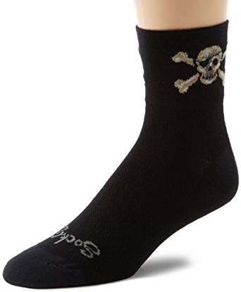 Socks - SockGuy - 3" Classic Pirate S/M Cycling/Running NEW