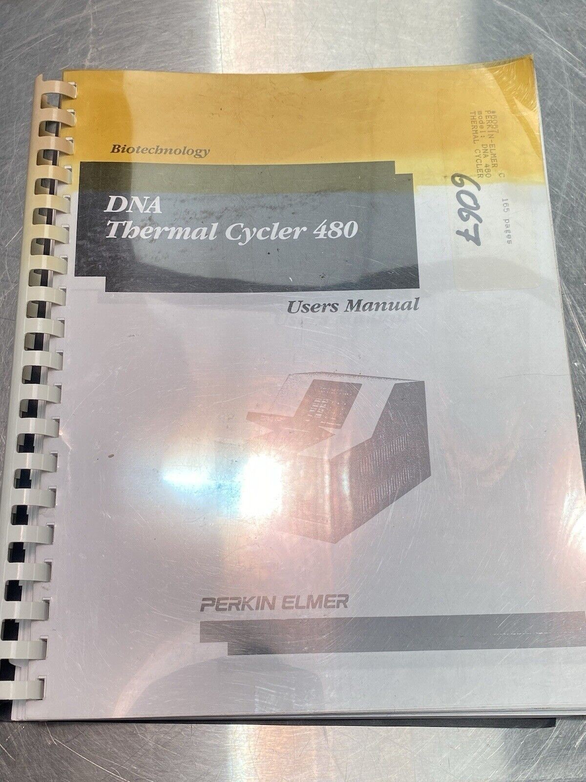 Perkin Elmer PE DNA Thermal Cycler 480 - Users Manual / Instructions Guide