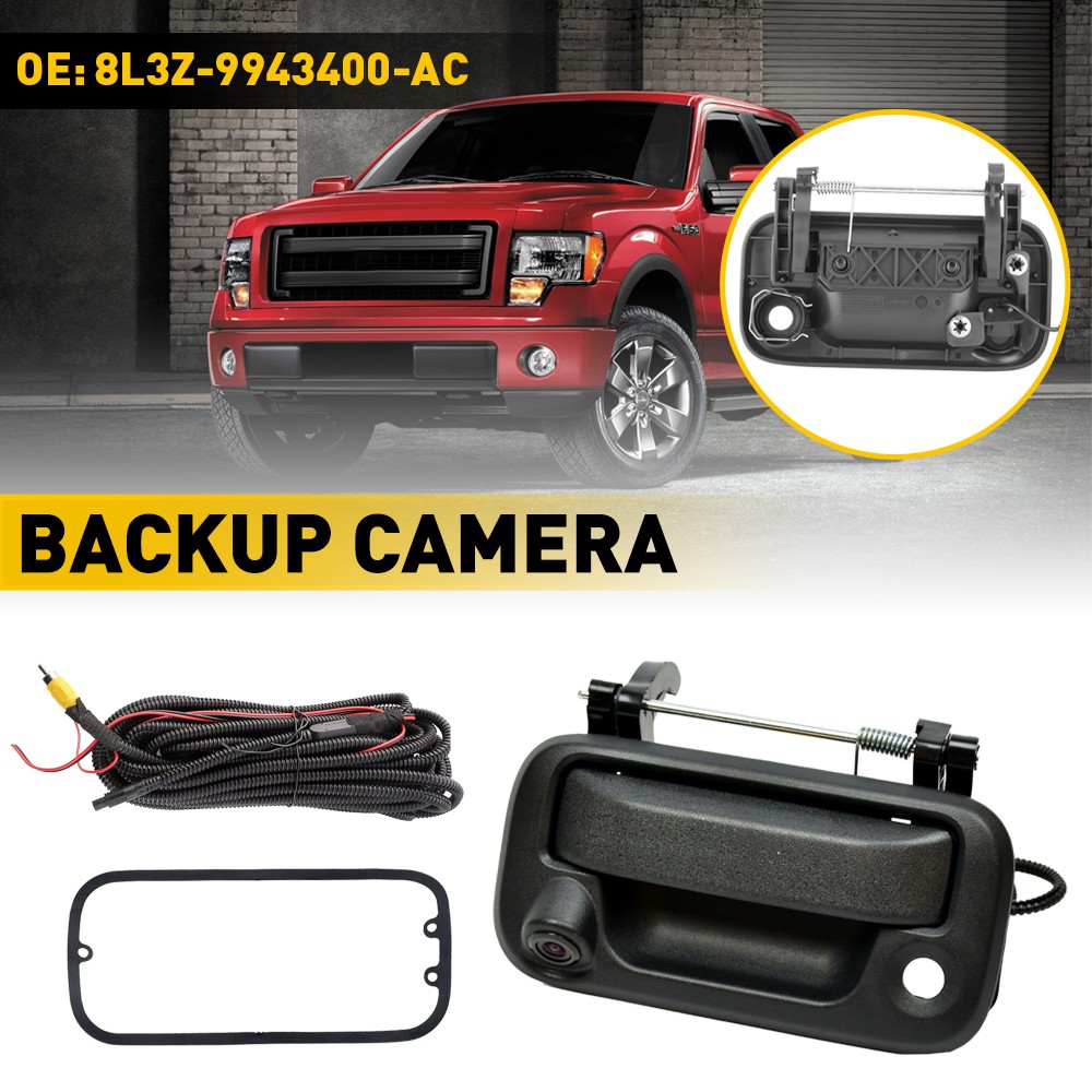 NEW for 2004-2014 Ford F150 F350 F250 F550 F450 Handle Tailgate w/ Backup Camera