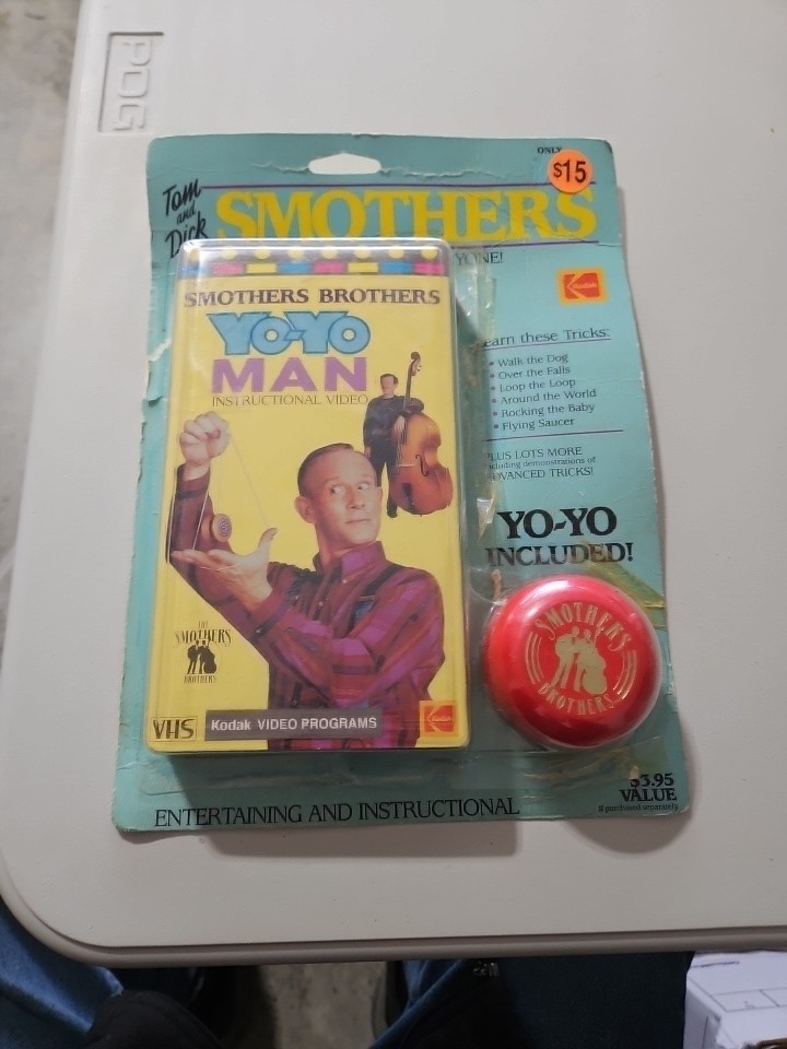 Smothers Brothers Yo-Yo Man Video And Yo-yo Kodak 1988 New in package