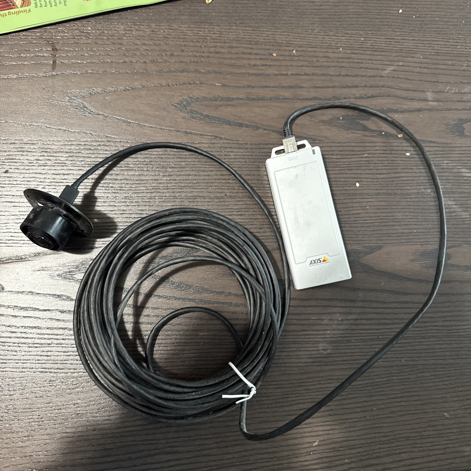 Axis P12 MKII Modular Discrete PoE Camera w/ injector