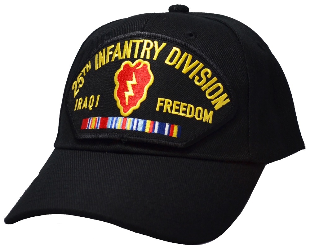 25th Infantry Division Iraqi Freedom Ball Cap US Army Officially Licensed OIF