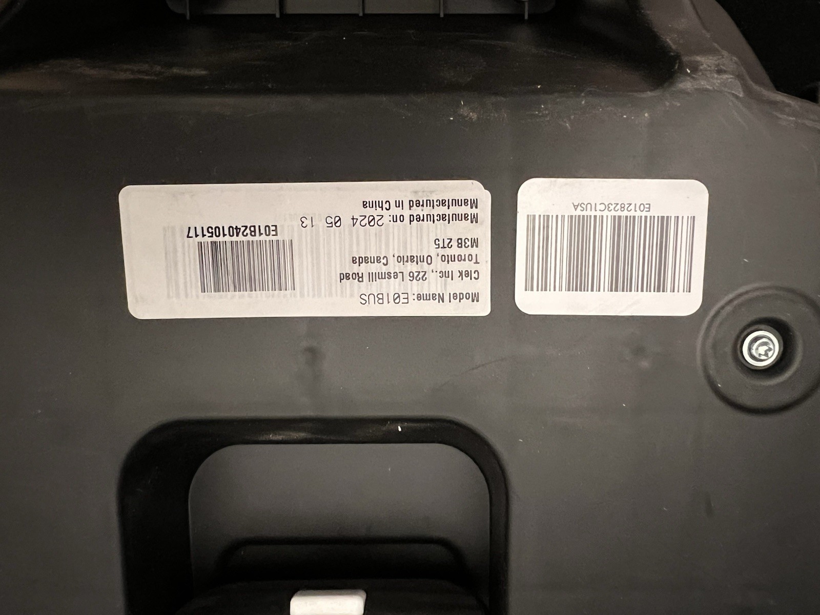 Clek Infant Car Seat Base E01BUS - Compatible w/ Liing & Liingo