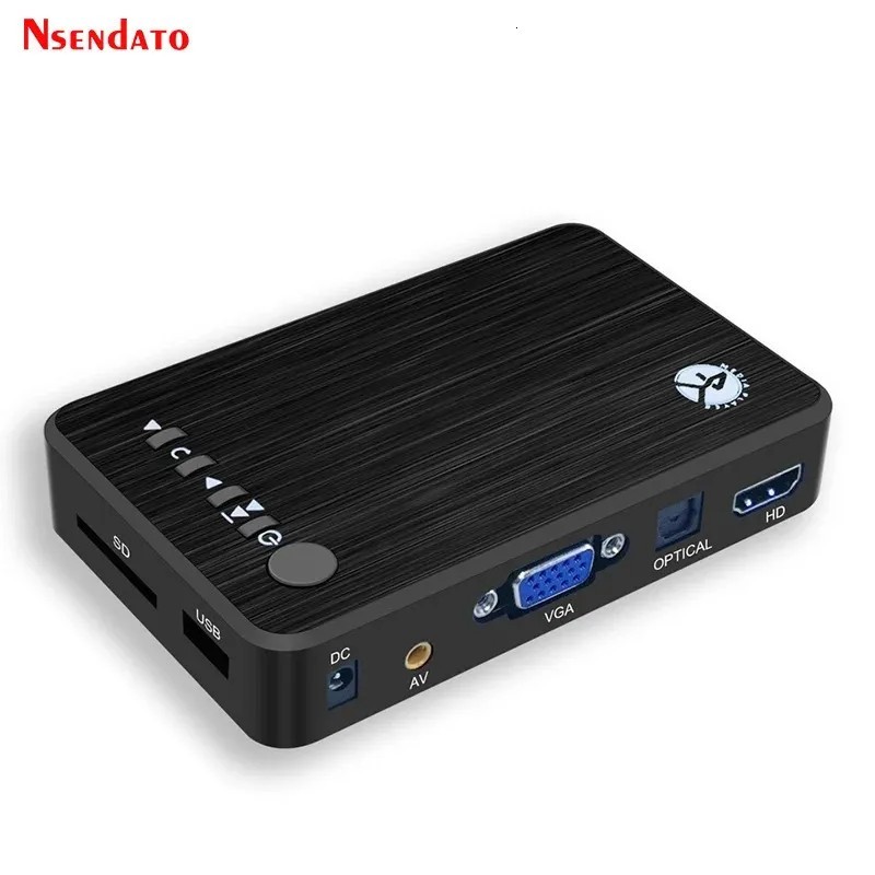 4K Ultra HD Media Player USB SD HDMI H.265 Car TV Multimedia Box Remote