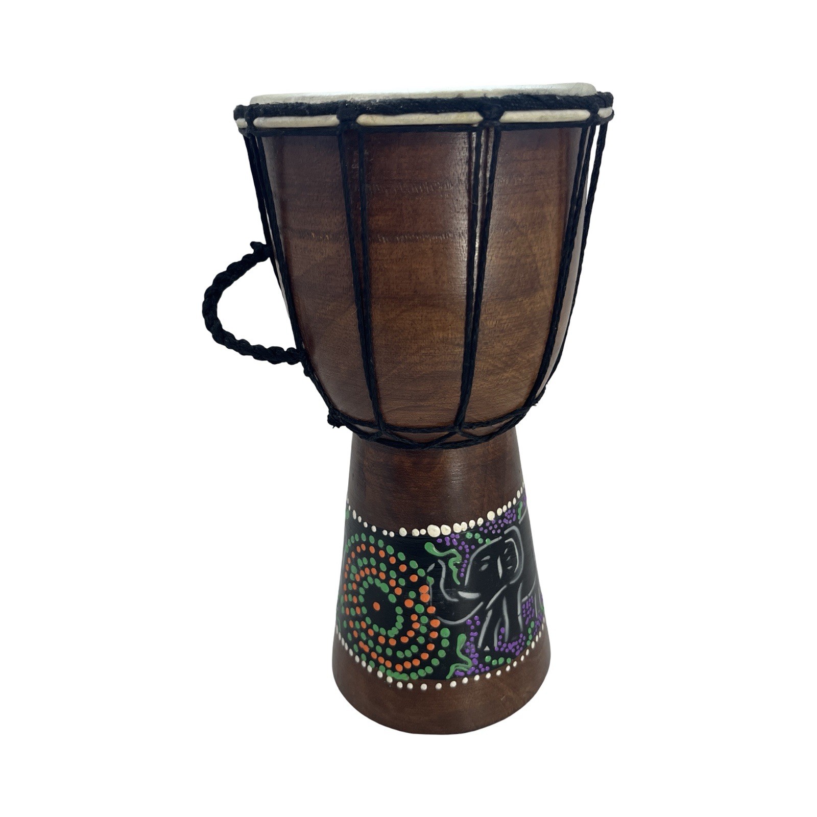 Decorative Bongo Drum 11.5in Tall