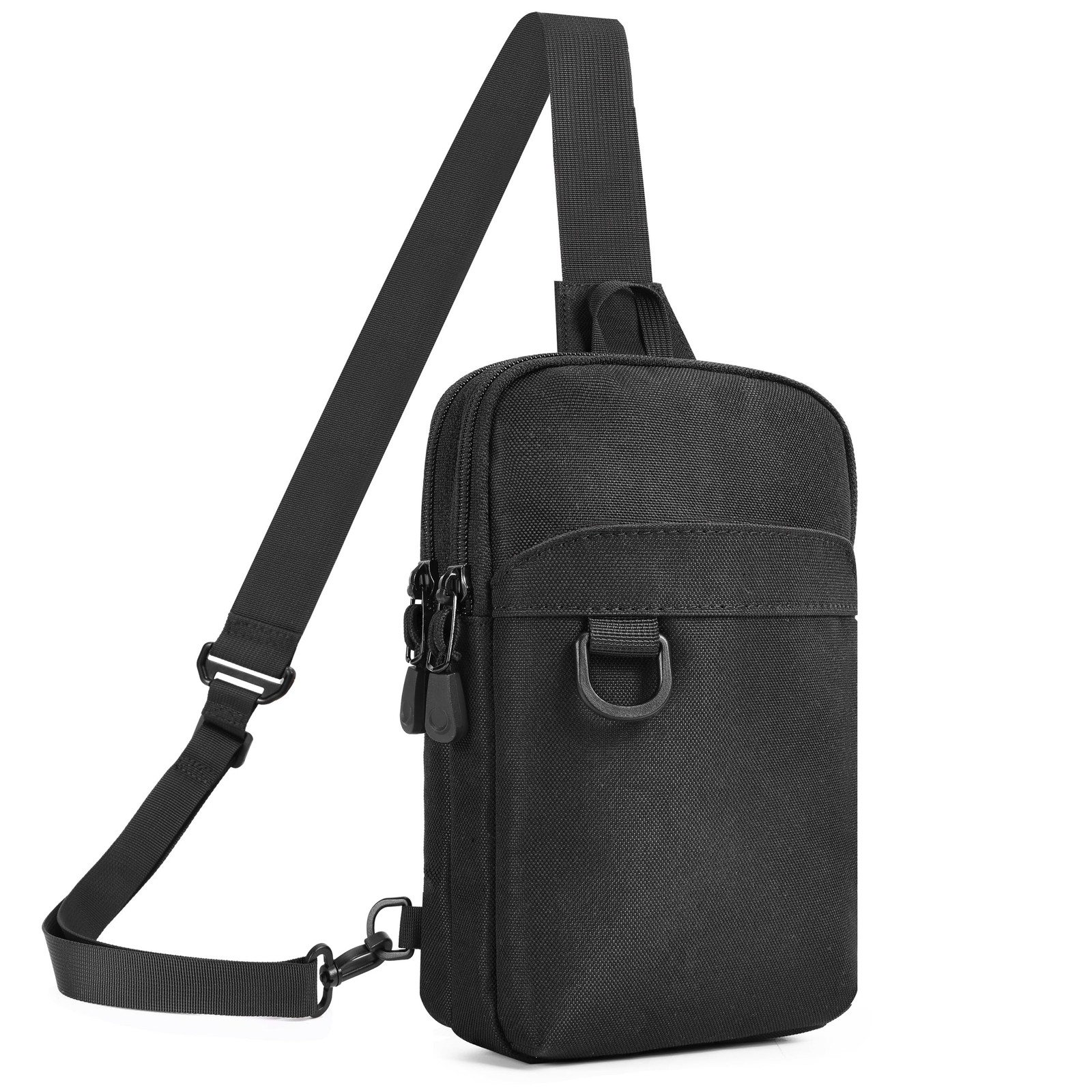 Small Sling Bag RFID Blocking Mini Crossbody Bag for Men and Women Travel Hik...