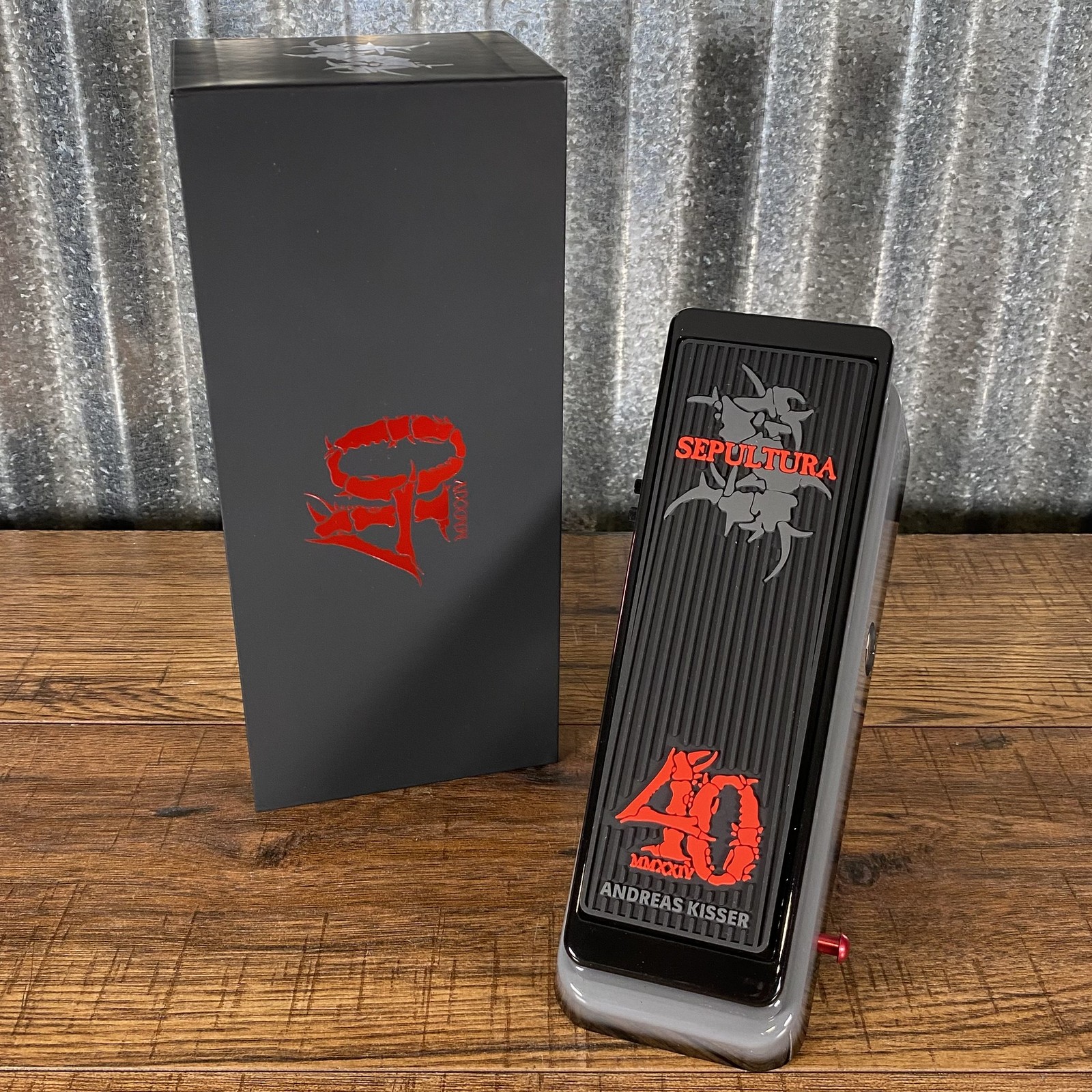 Dunlop 40th Anniversary Sepultura Andrea Kisser Wah Guitar Effect Pedal