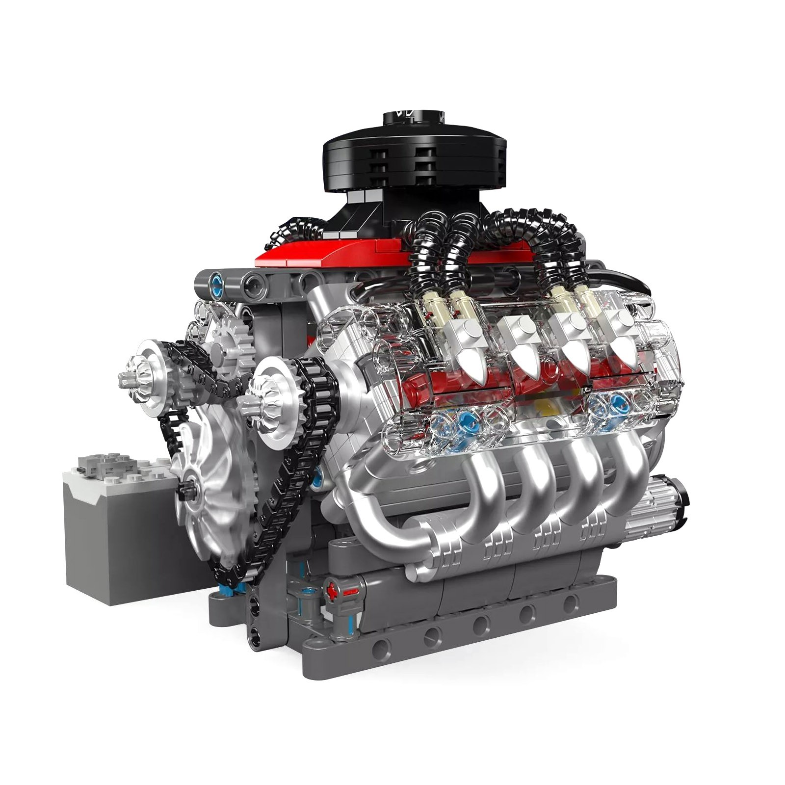 V8 Engine Motor Engineering Model As A Cool Decoration For Homes And Offices